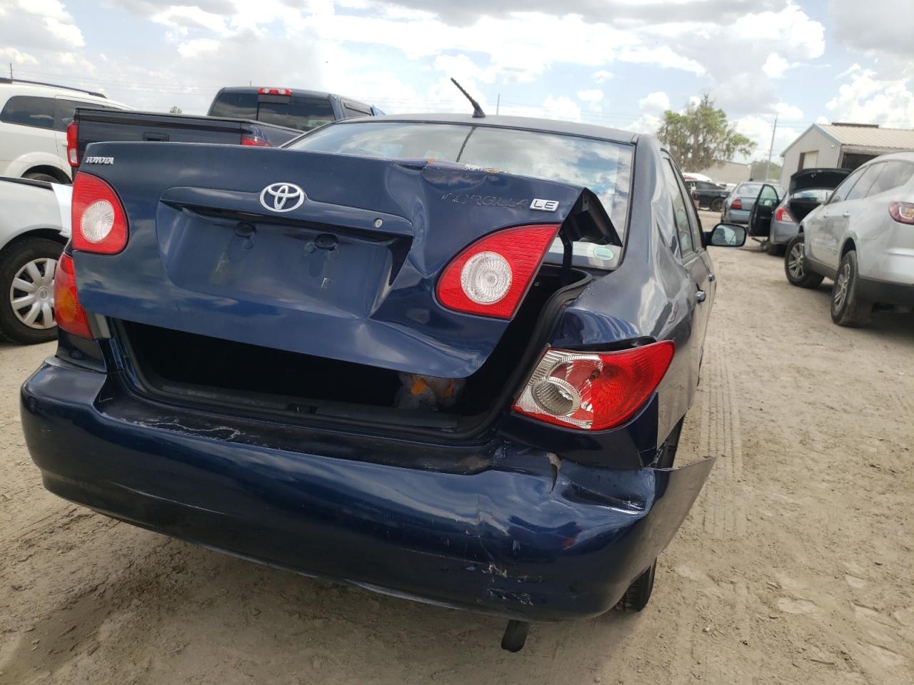 Photo 9 from auction – 2003 TOYOTA COROLLA CE with VIN JTDBR32E432001315