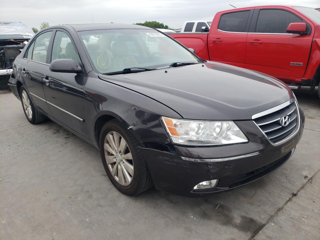 HYUNDAI SONATA SE 2009 with VIN 5NPEU46C09H434650 - Photo from auction