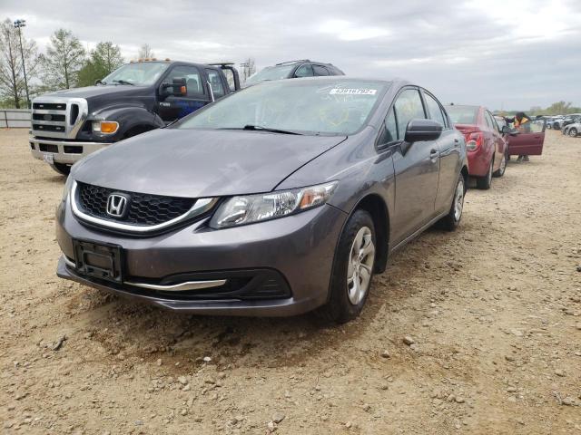 Photo 2 from auction – 2015 HONDA CIVIC LX with VIN 19XFB2F55FE105264