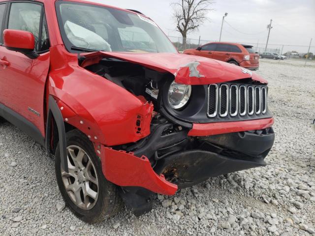 Photo 9 from auction – 2016 JEEP RENEGADE L with VIN ZACCJBBT5GPC77602