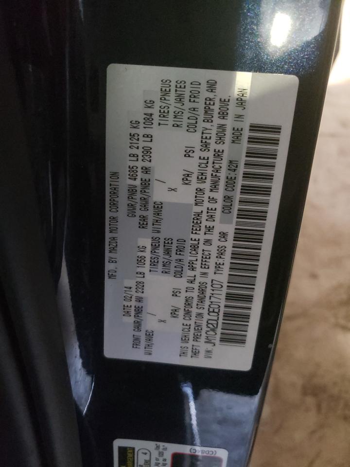 Photo 10 from auction – 2014 MAZDA 5 GRAND TO with VIN JM1CW2DL0E0171107