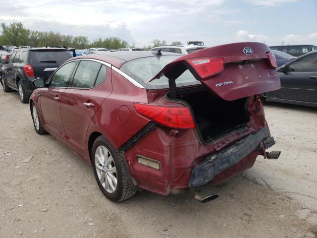 Photo 3 from auction – 2014 KIA OPTIMA EX with VIN 5XXGN4A78EG275401