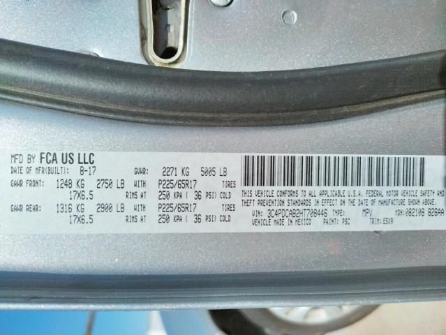 Photo 10 from auction – 2017 DODGE JOURNEY SE with VIN 3C4PDCAB2HT708446