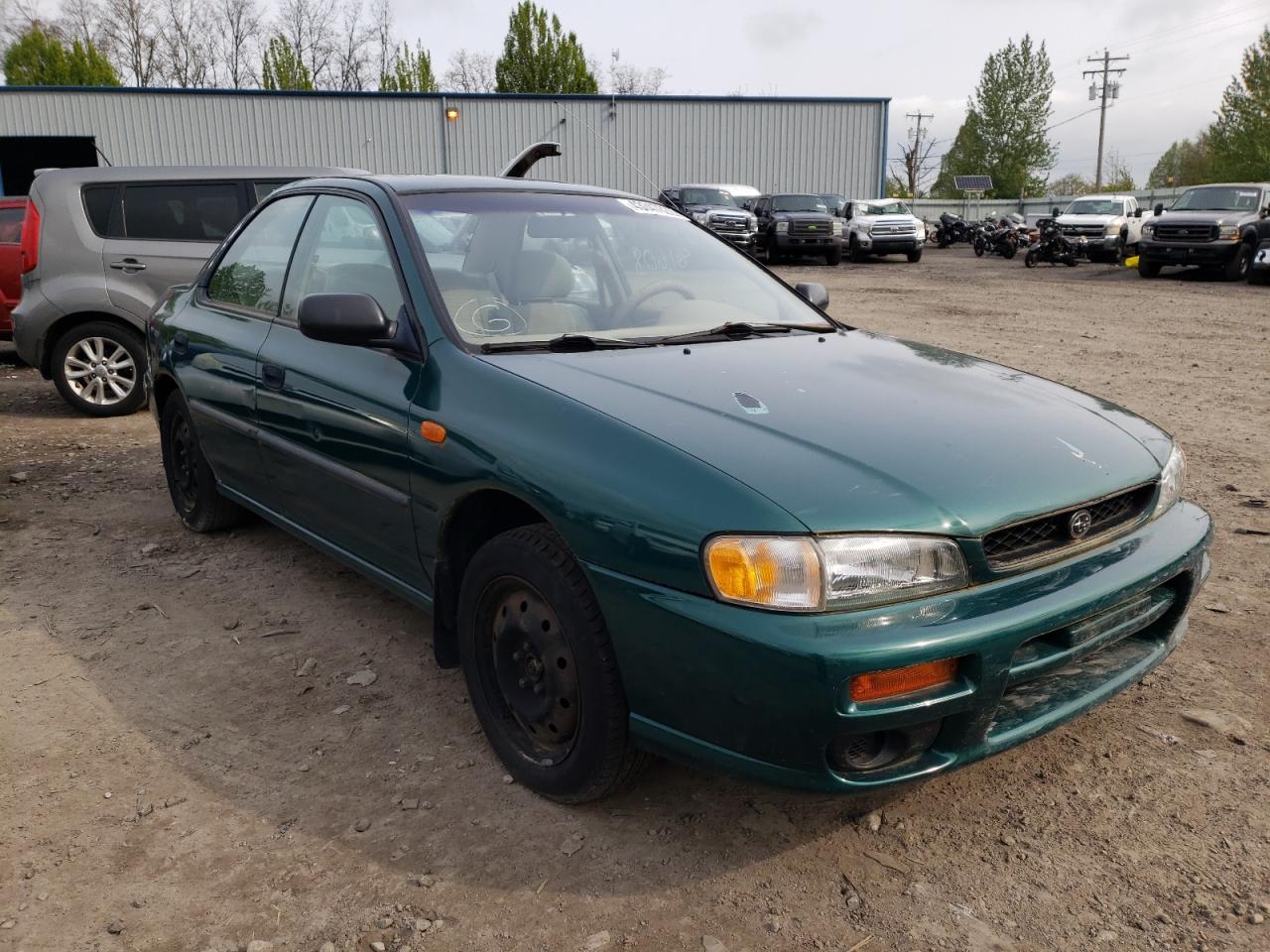 SUBARU IMPREZA L 1997 with VIN JF1GC4358VH500393 - Photo from auction