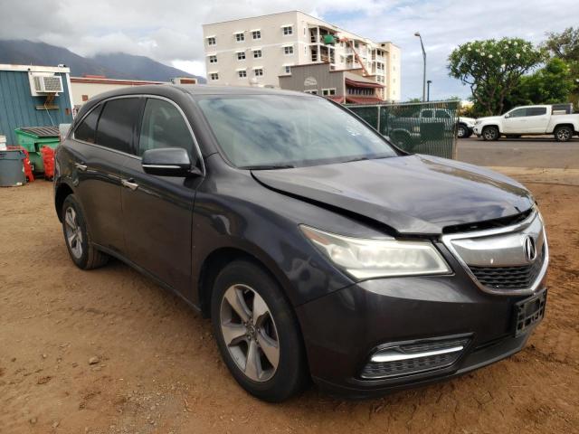ACURA MDX 2015 with VIN 5FRYD3H21FB008776 - Photo from auction