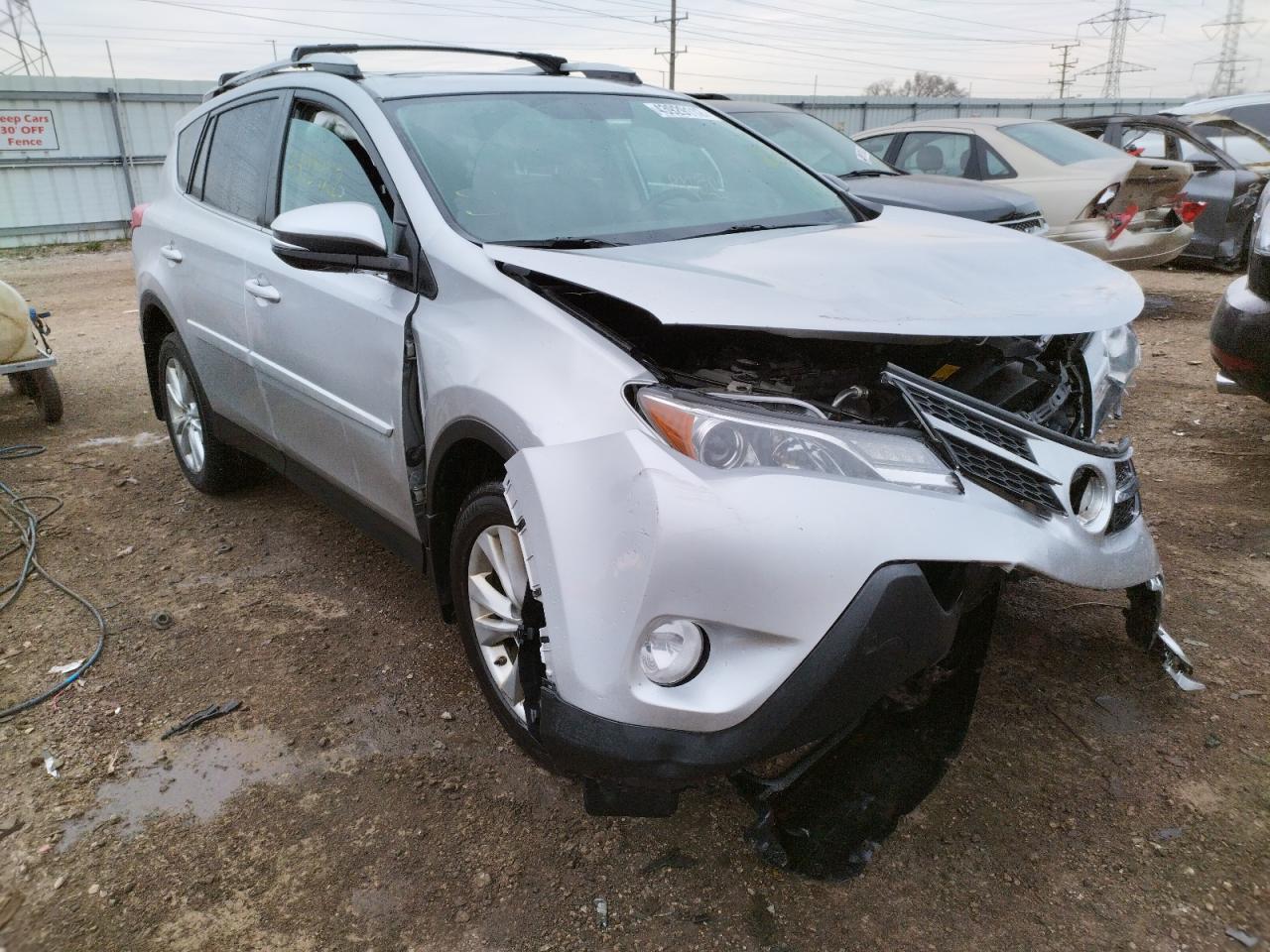 TOYOTA RAV4 LIMIT 2014 with VIN 2T3DFREV6EW153400 - Photo from auction