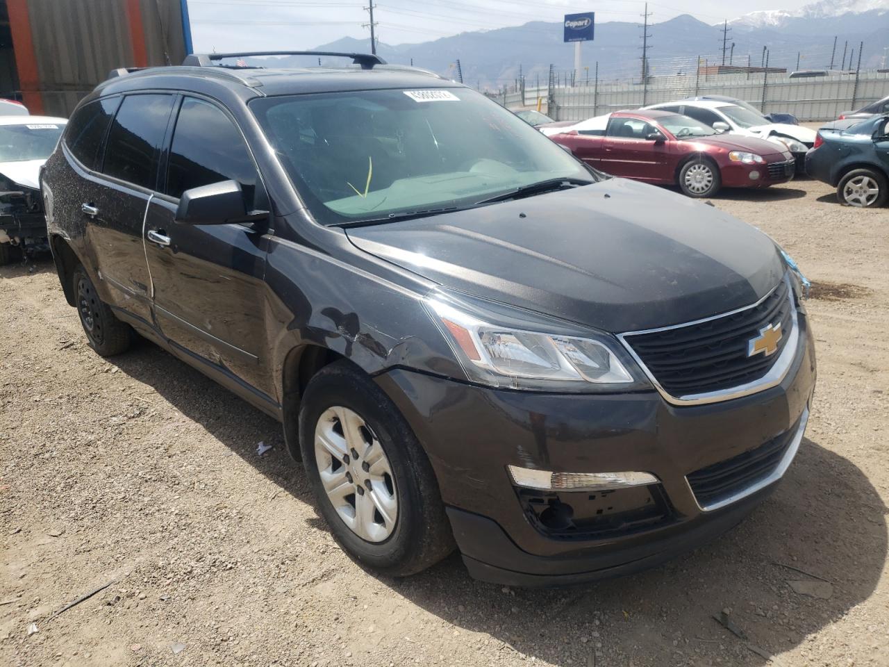 CHEVROLET TRAVERSE L 2016 with VIN 1GNKVFED9GJ320082 - Photo from auction