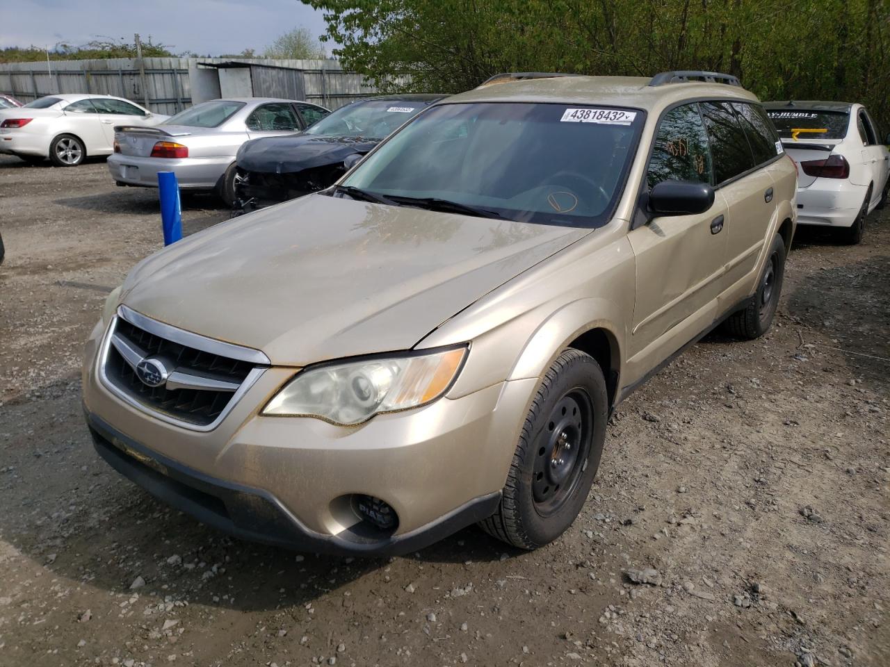 Photo 2 from auction – 2008 SUBARU OUTBACK with VIN 4S4BP60C886319698