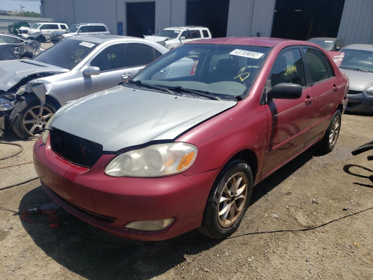 Photo 2 from auction – 2006 TOYOTA COROLLA CE with VIN JTDBR32E560070059