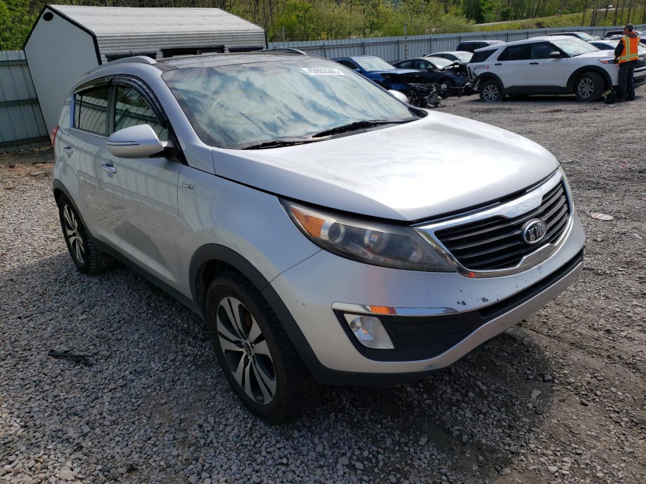 KIA SPORTAGE E 2011 with VIN KNDPCCA28B7091178 - Photo from auction