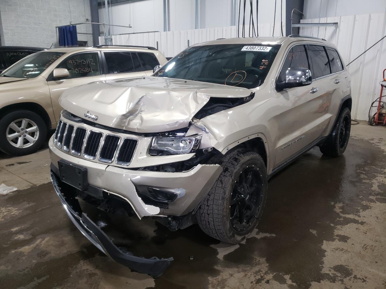 Photo 2 from auction – 2014 JEEP GRAND CHER with VIN 1C4RJFBG7EC238614