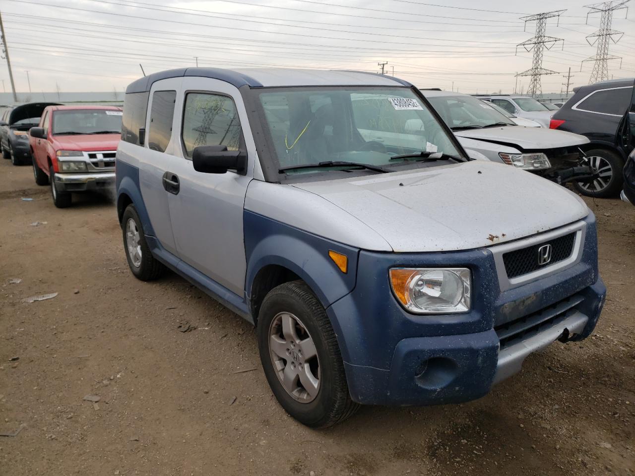 HONDA ELEMENT EX 2005 with VIN 5J6YH28695L030095 - Photo from auction