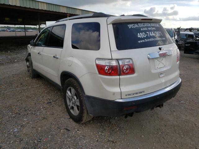Photo 3 from auction – 2011 GMC ACADIA SLE with VIN 1GKKRPED8BJ412106