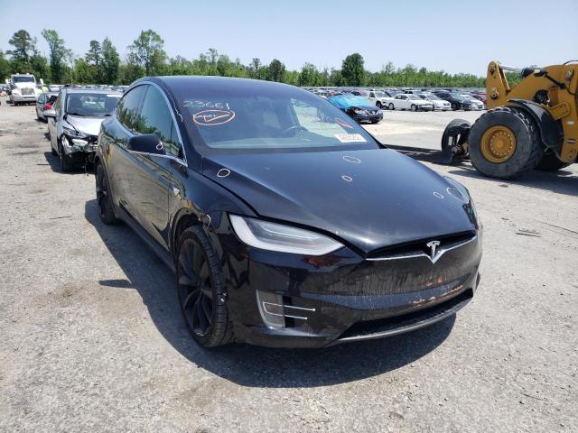 TESLA MODEL X 2017 with VIN 5YJXCBE40HF074108 - Photo from auction