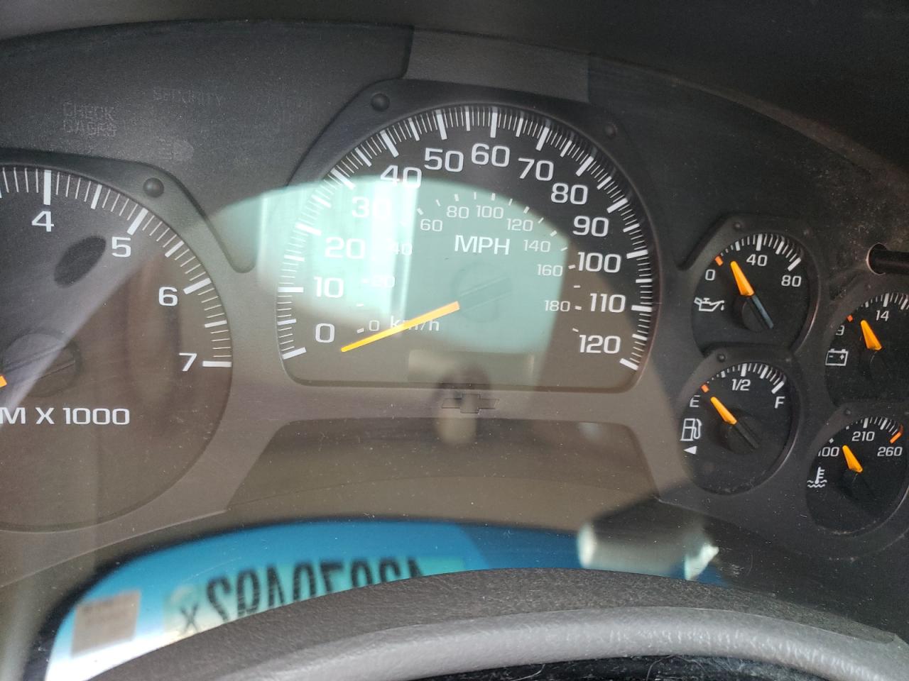 Photo 8 from auction – 2003 CHEVROLET TRAILBLAZE with VIN 1GNDT13S332341419
