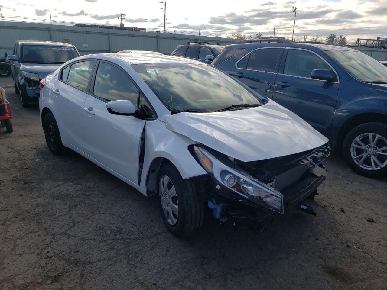 KIA FORTE LX 2018 with VIN 3KPFL4A70JE263974 - Photo from auction