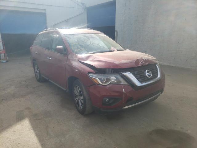 NISSAN PATHFINDER 2018 with VIN 5N1DR2MM2JC639847 - Photo from auction