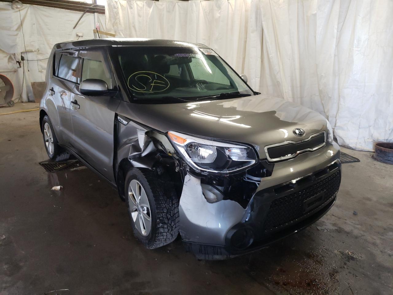 KIA SOUL 2015 with VIN KNDJN2A20F7169582 - Photo from auction