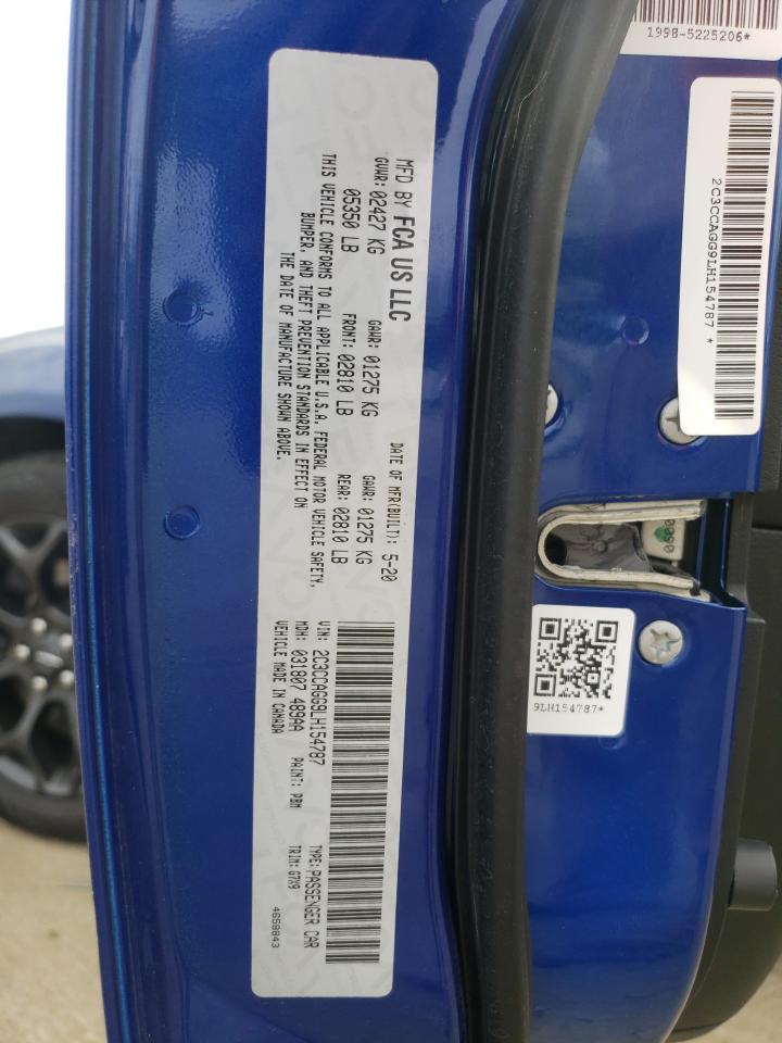 Photo 10 from auction – 2020 CHRYSLER 300 S with VIN 2C3CCAGG9LH154787
