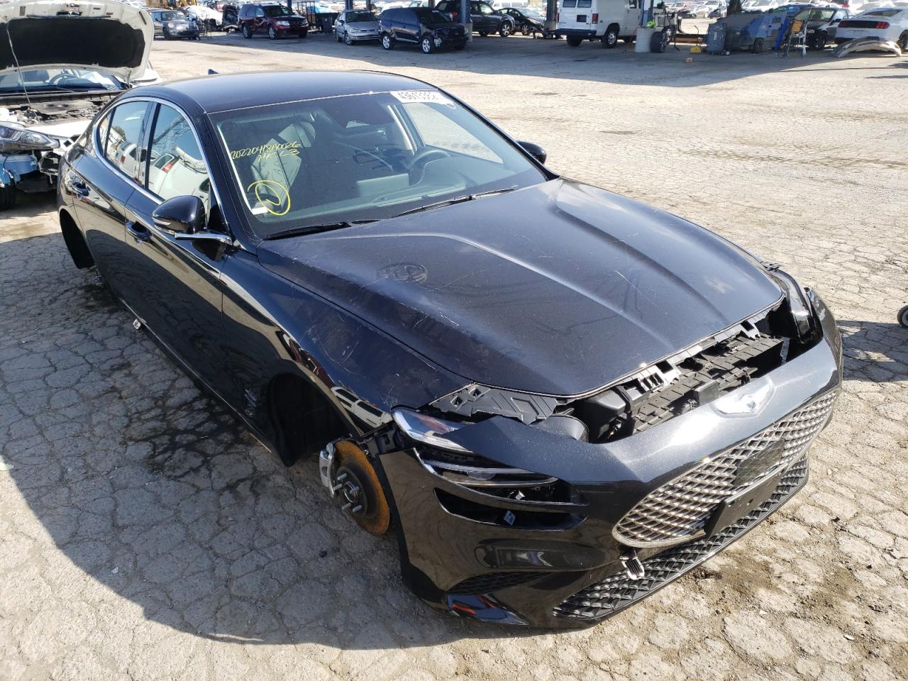 صورة رقم 1 من المزاد - 2022 GENESIS G70 BASE مع VIN KMTG34TA0NU093878