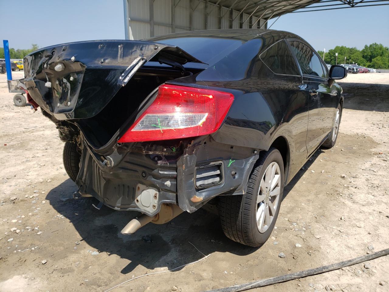 Photo 4 from auction – 2012 HONDA CIVIC EXL with VIN 2HGFG3B19CH542535