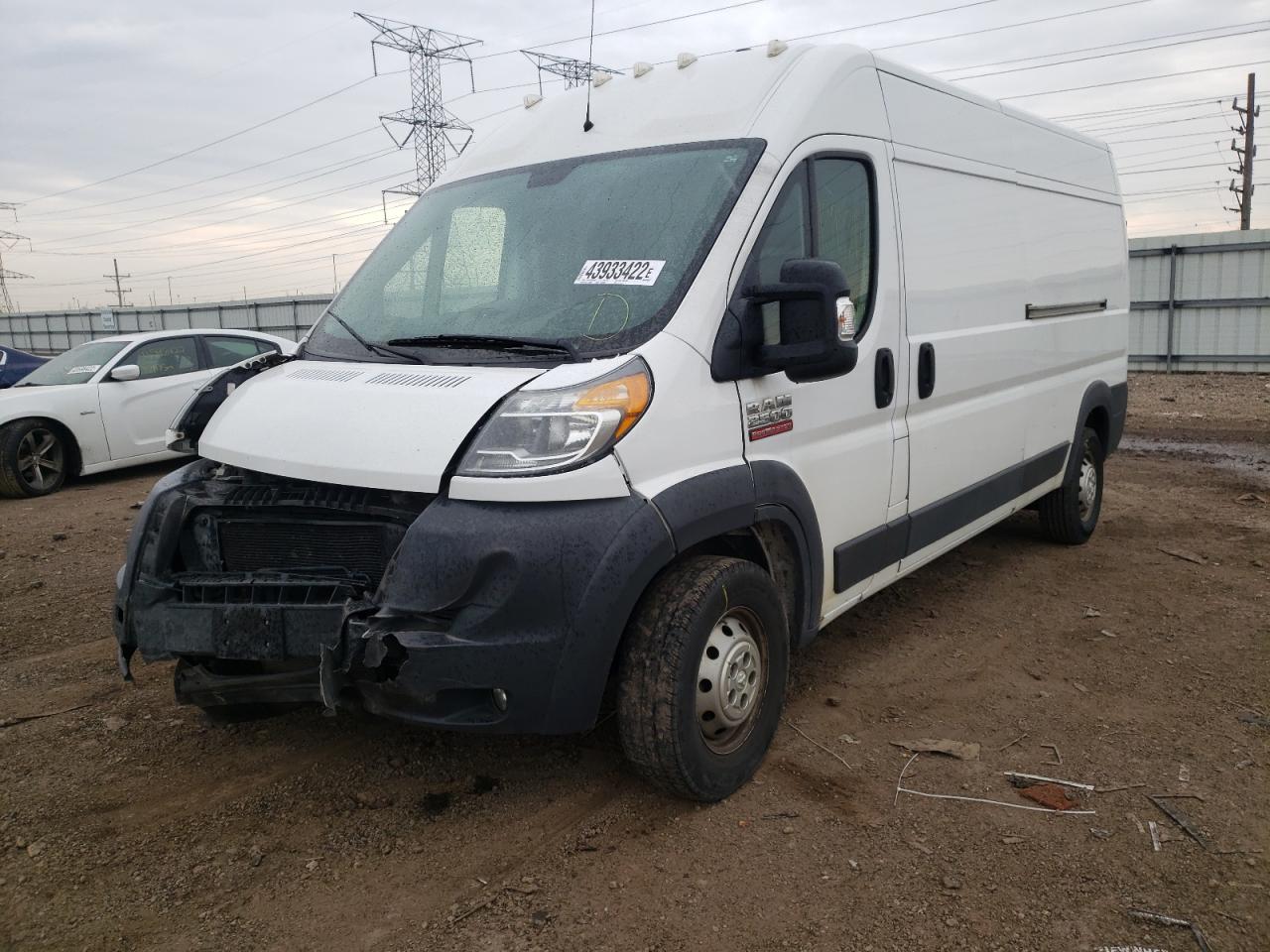 Photo 2 from auction – 2014 RAM PROMASTER with VIN 3C6TRVDG2EE119360