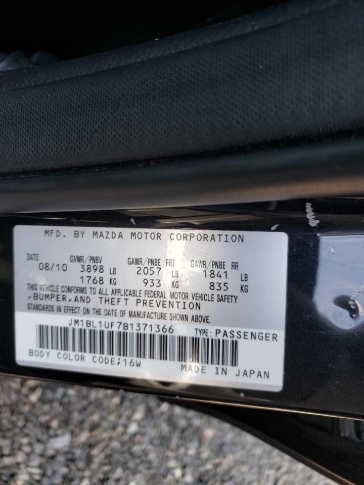 Photo 10 from auction – 2011 MAZDA 3 I with VIN JM1BL1UF7B1371366