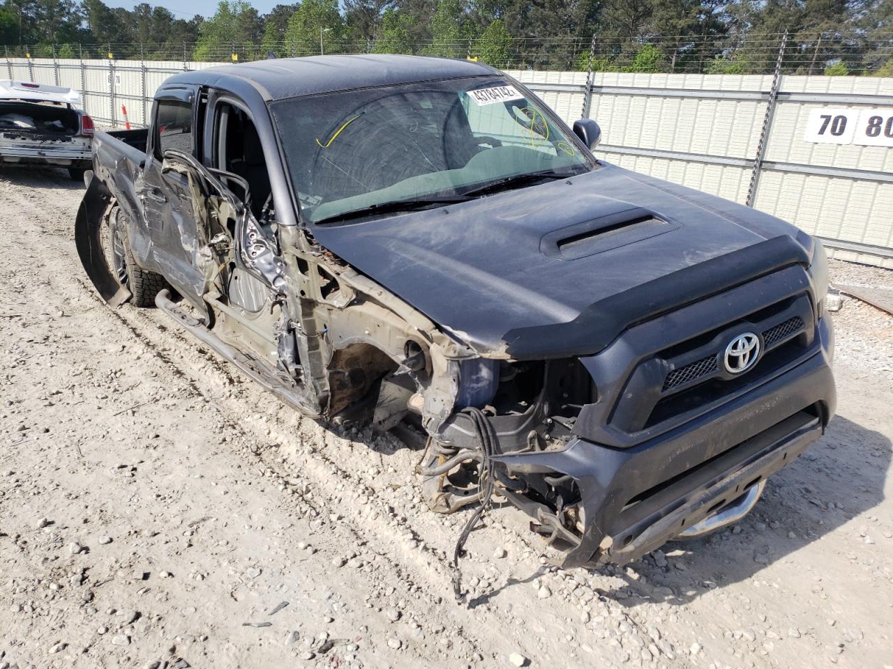 TOYOTA TACOMA DOU 2012 with VIN 3TMKU4HN4CM033704 - Photo from auction