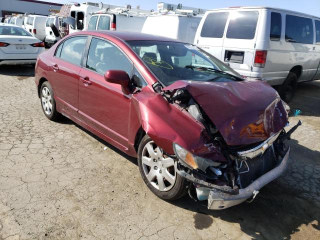 HONDA CIVIC LX 2009 with VIN 19XFA16539E035054 - Photo from auction