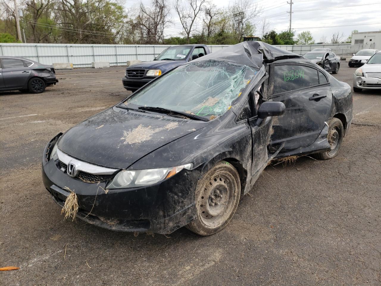 Photo 2 from auction – 2010 HONDA CIVIC LX with VIN 19XFA1F58AE038875