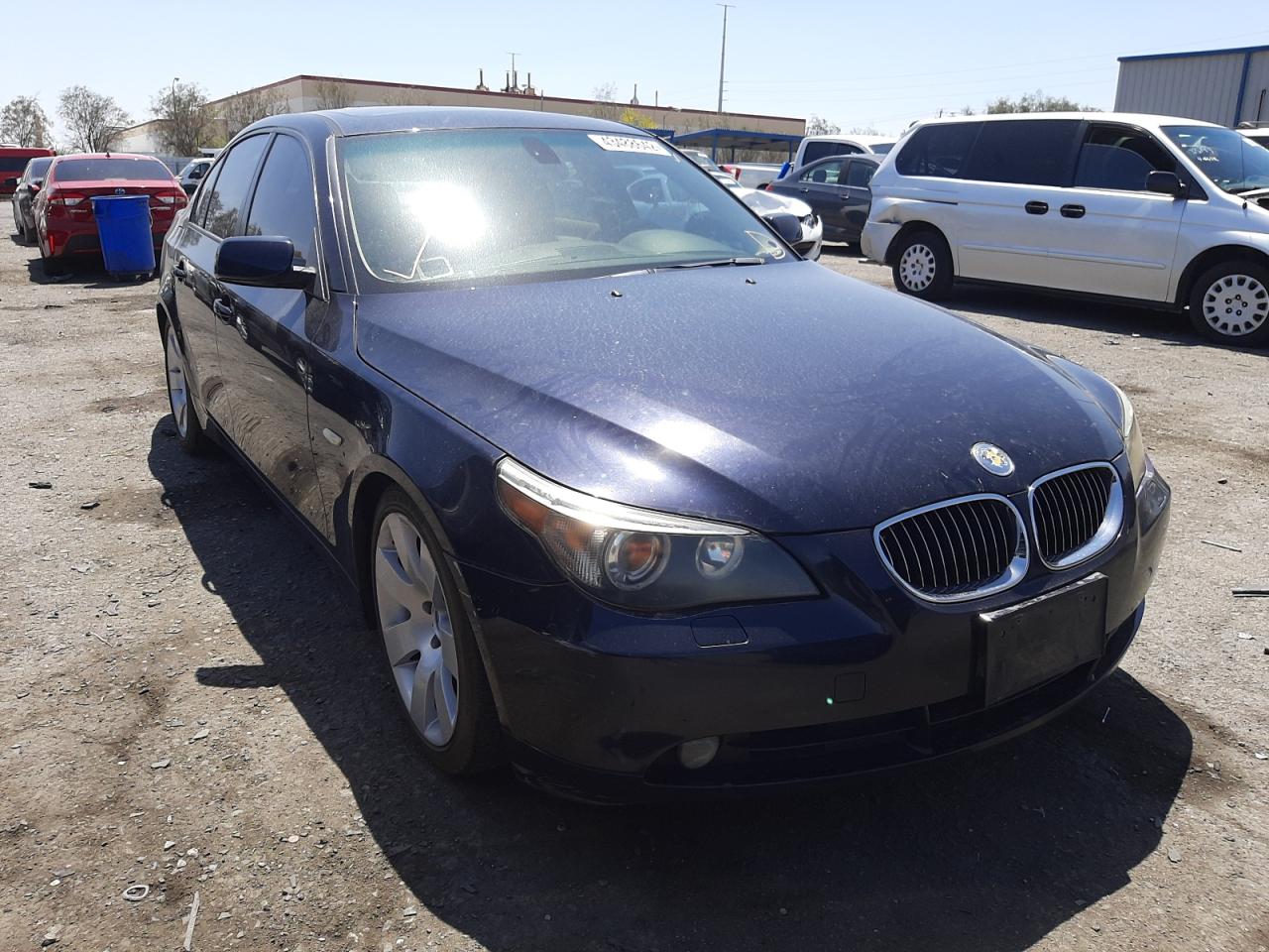 BMW 530 I 2006 with VIN WBANE73556CM41425 - Photo from auction