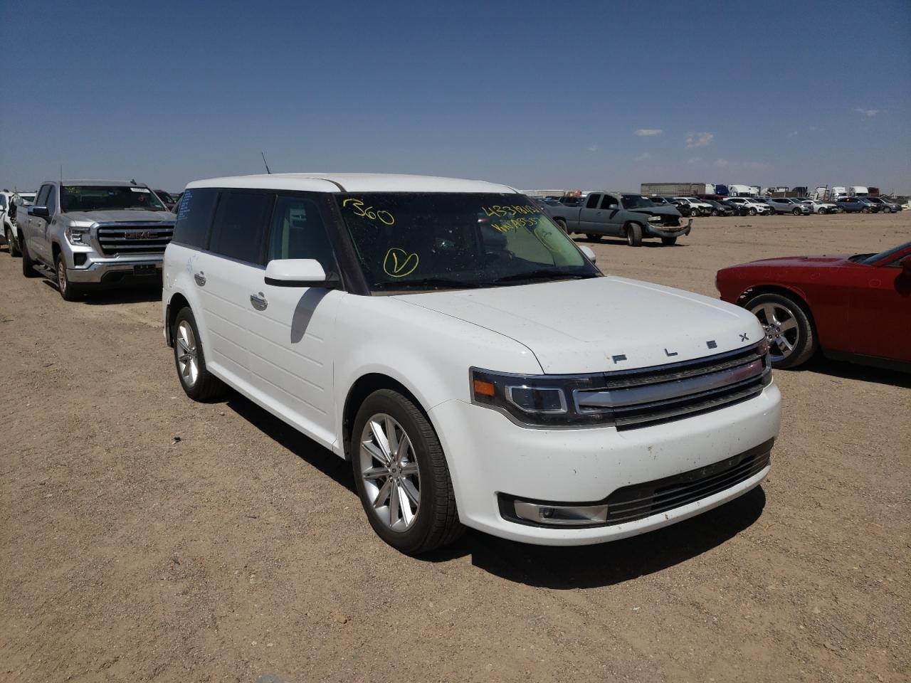 FORD FLEX LIMIT 2019 with VIN 2FMGK5D89KBA35378 - Photo from auction