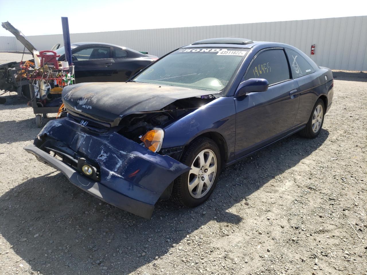 Photo 2 from auction – 2003 HONDA CIVIC EX with VIN 1HGEM219X3L030372