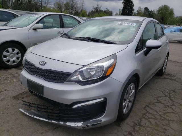 Photo 2 from auction – 2016 KIA RIO LX with VIN KNADM4A33G6686321