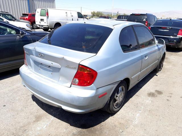 Photo 4 from auction – 2003 HYUNDAI ACCENT GL with VIN KMHCG35C93U275131