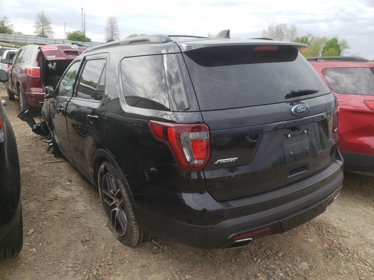 Photo 3 from auction – 2016 FORD EXPLORER S with VIN 1FM5K8GT8GGC73263