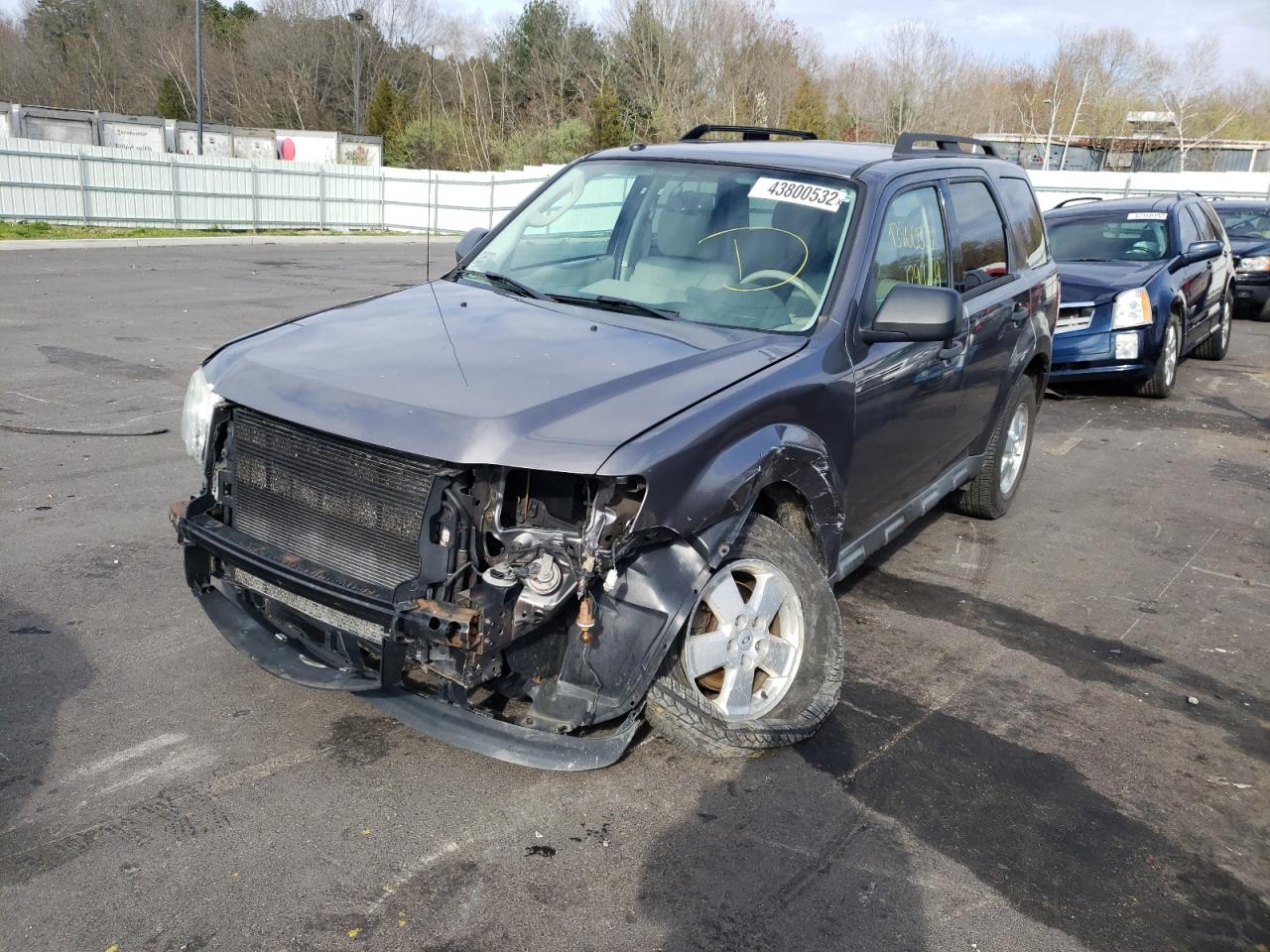 Photo 9 from auction – 2012 FORD ESCAPE XLT with VIN 1FMCU0DG1CKA69938