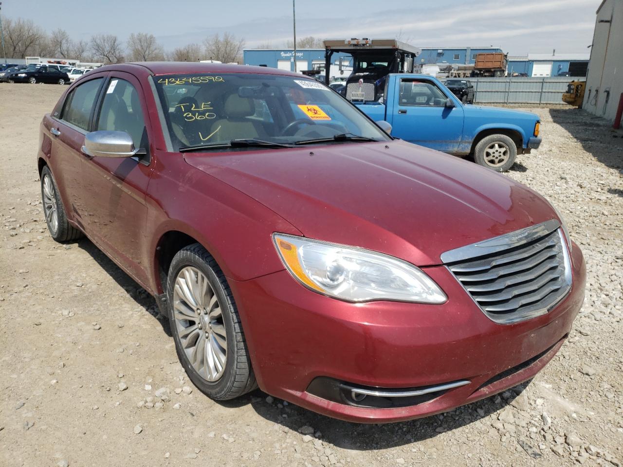 CHRYSLER 200 LIMITE 2012 with VIN 1C3CCBCG4CN202859 - Photo from auction