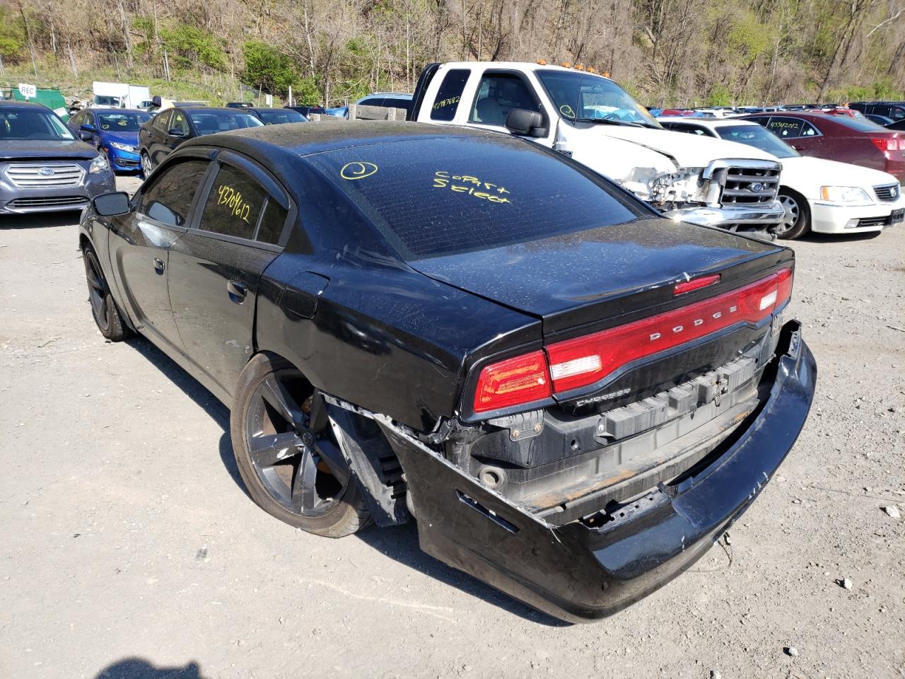 Photo 3 from auction – 2014 DODGE CHARGER SE with VIN 2C3CDXBG1EH267952