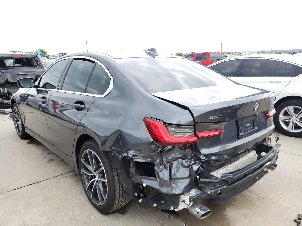 Photo 3 from auction – 2021 BMW 330XI with VIN 3MW5R7J0XM8B58356