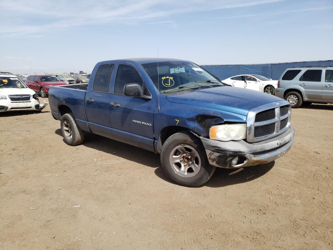 DODGE RAM 1500 S 2003 with VIN 1D7HA18N43S364619 - Photo from auction