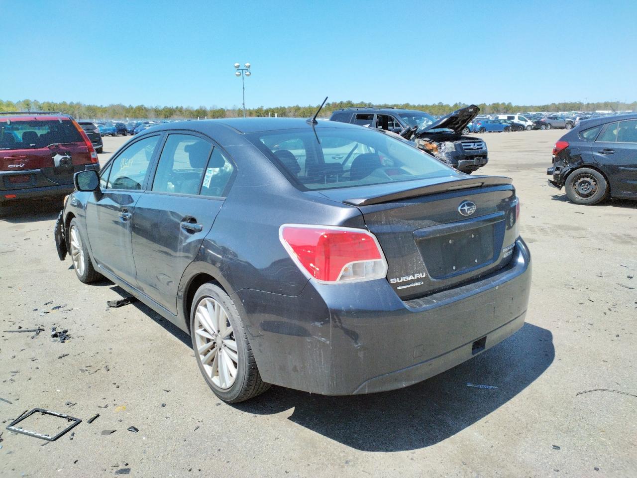 Photo 3 from auction – 2012 SUBARU IMPREZA PR with VIN JF1GJAD68CH016426