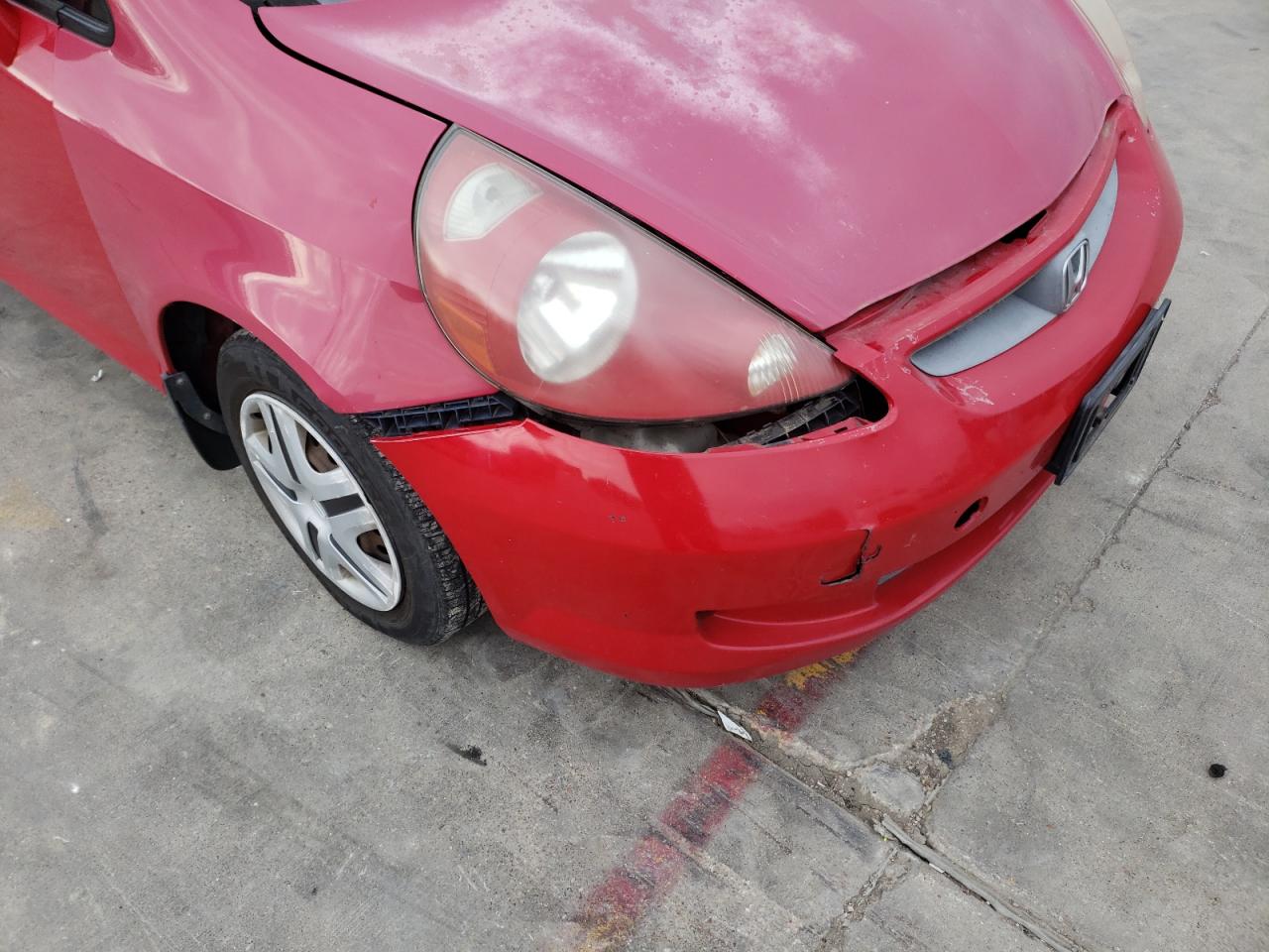 Photo 9 from auction – 2007 HONDA FIT with VIN JHMGD37437S052314