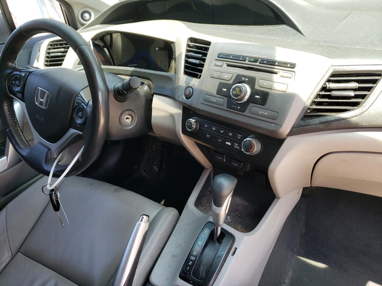 Photo 9 from auction – 2012 HONDA CIVIC EXL with VIN 2HGFG3B19CH542535