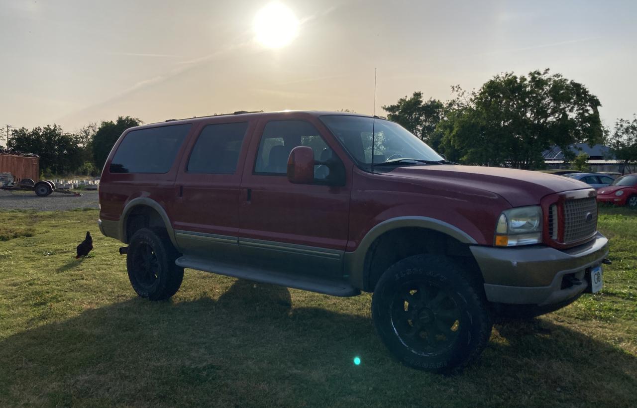 FORD EXCURSION 2004 with VIN 1FMSU45P24EC92636 - Photo from auction