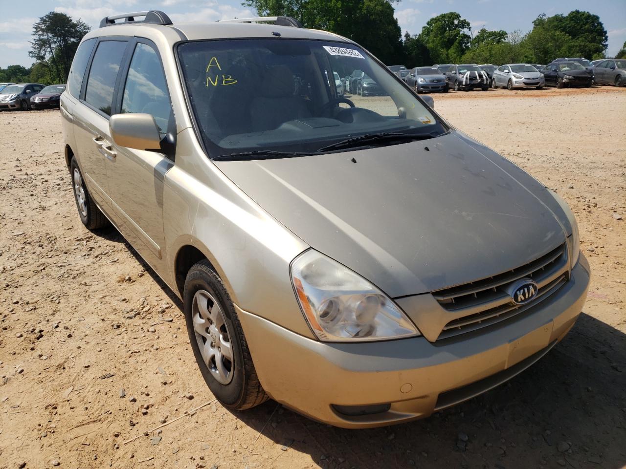 Photo 1 from auction – 2008 KIA SEDONA with VIN KNDMB133186236740