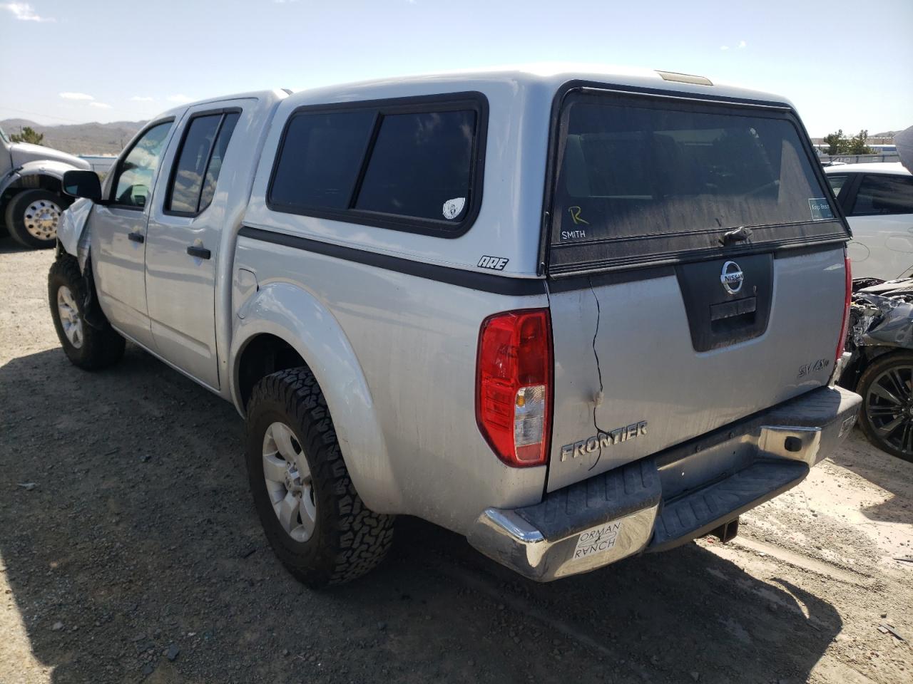 Photo 3 from auction – 2012 NISSAN FRONTIER S with VIN 1N6AD0EV8CC460374