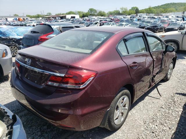 Photo 4 from auction – 2014 HONDA CIVIC LX with VIN 19XFB2F54EE027199