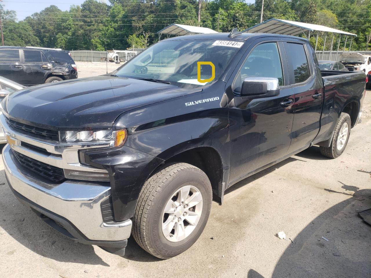 Photo 2 from auction – 2020 CHEVROLET SILVERADO with VIN 1GCRYDED6LZ255111