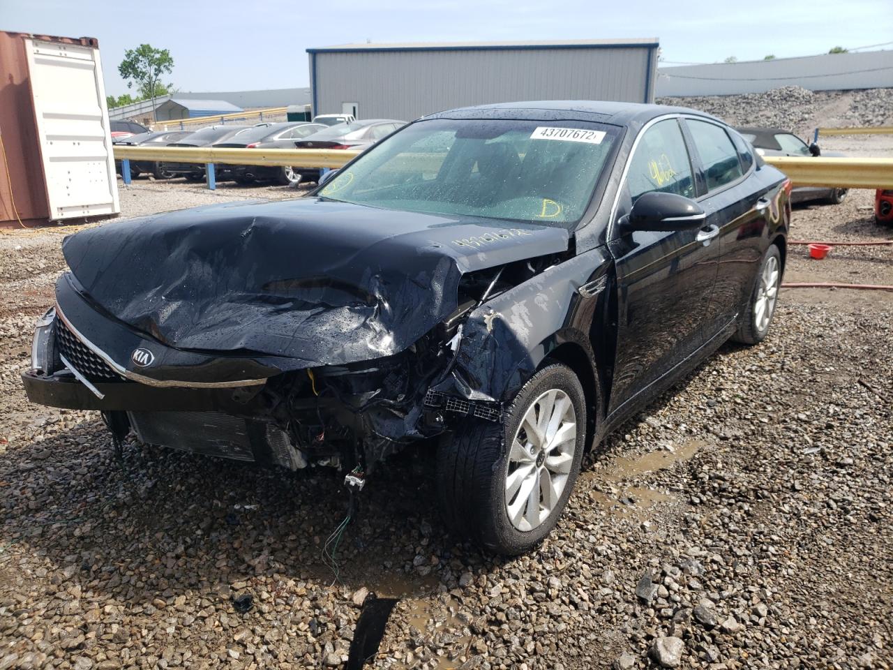 Photo 2 from auction – 2018 KIA OPTIMA LX with VIN 5XXGT4L36JG246893